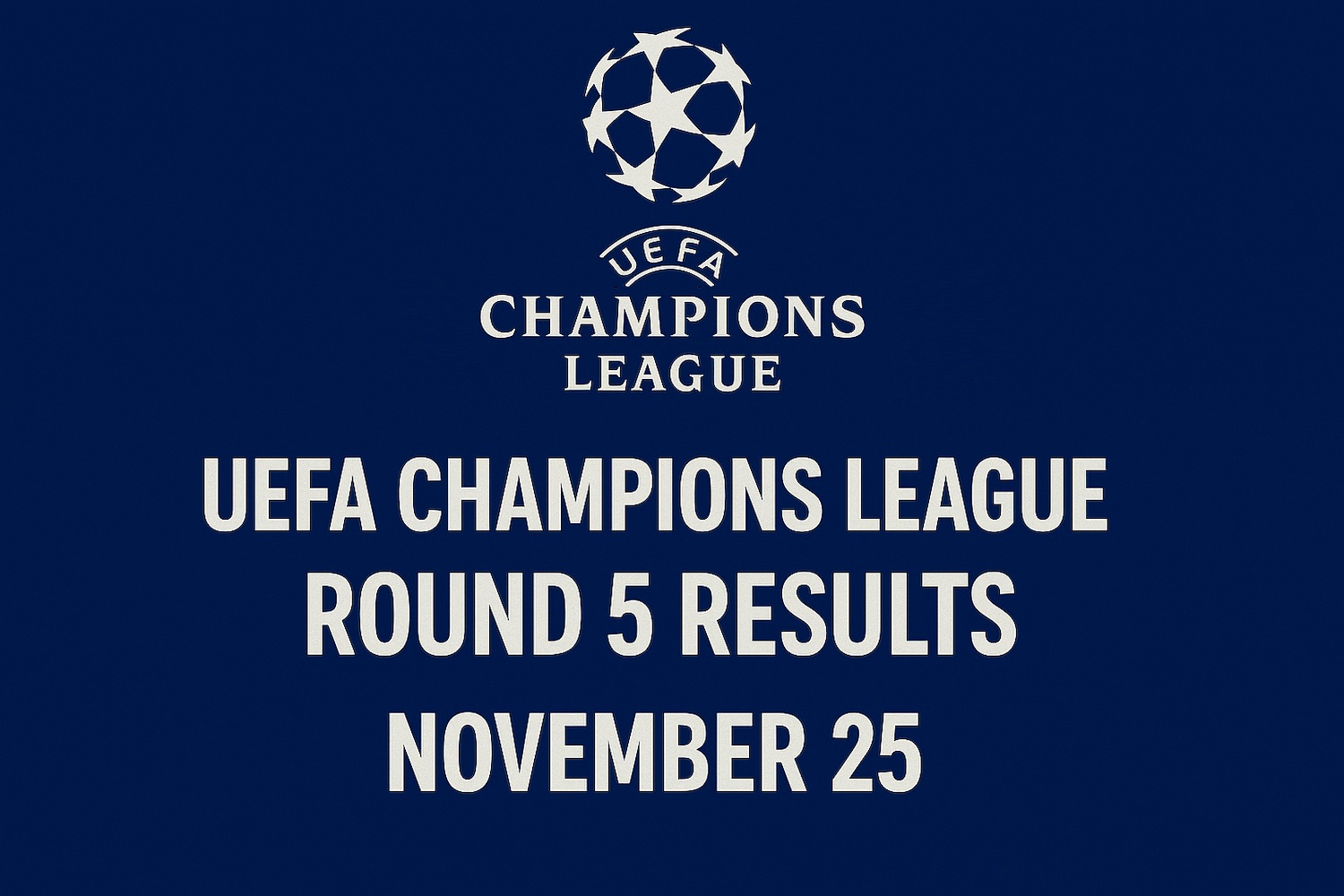 UEFA Champions League Round 5: Man City shocked, Barcelona beaten, Juventus survive, Dortmund cruise