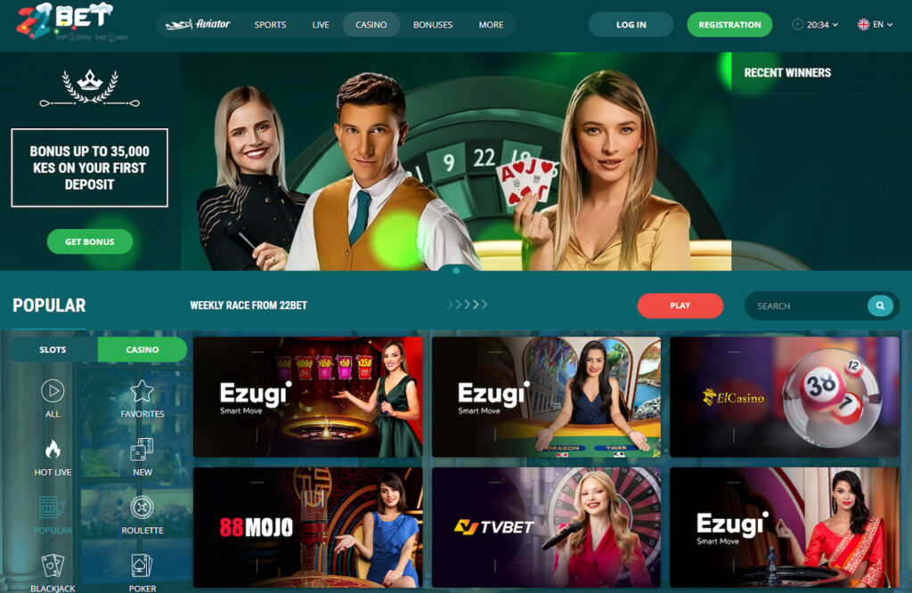 22bet-online-casino--1024x666 TOP 8 Online Casinos in Kenya 2026