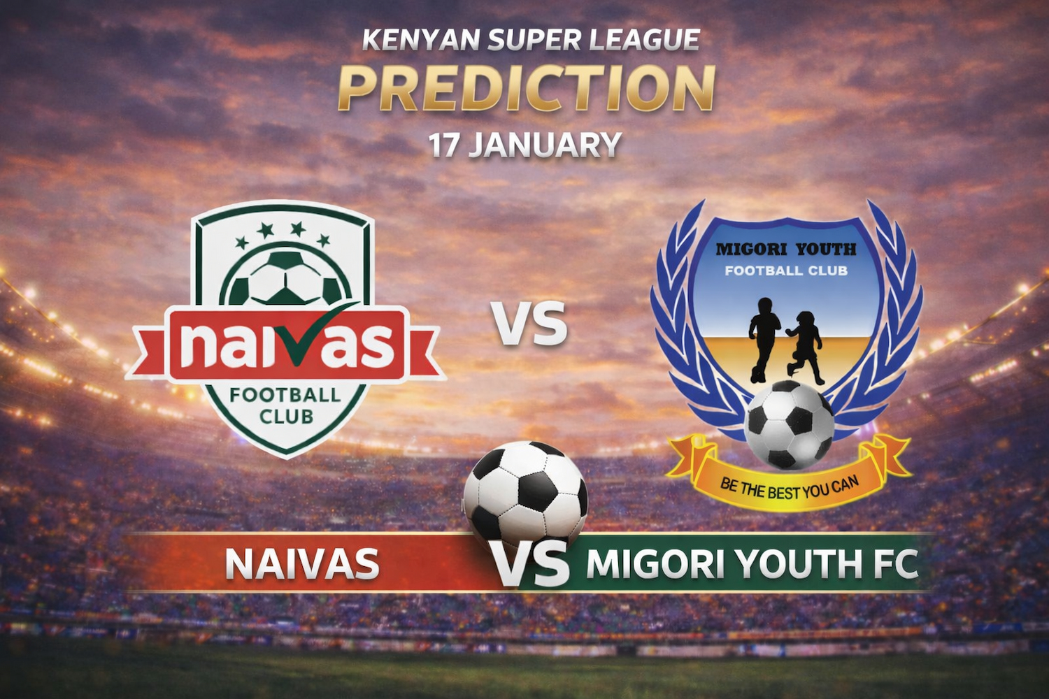 Naivas vs Migori Youth Prediction: Can the Leaders Keep Control?