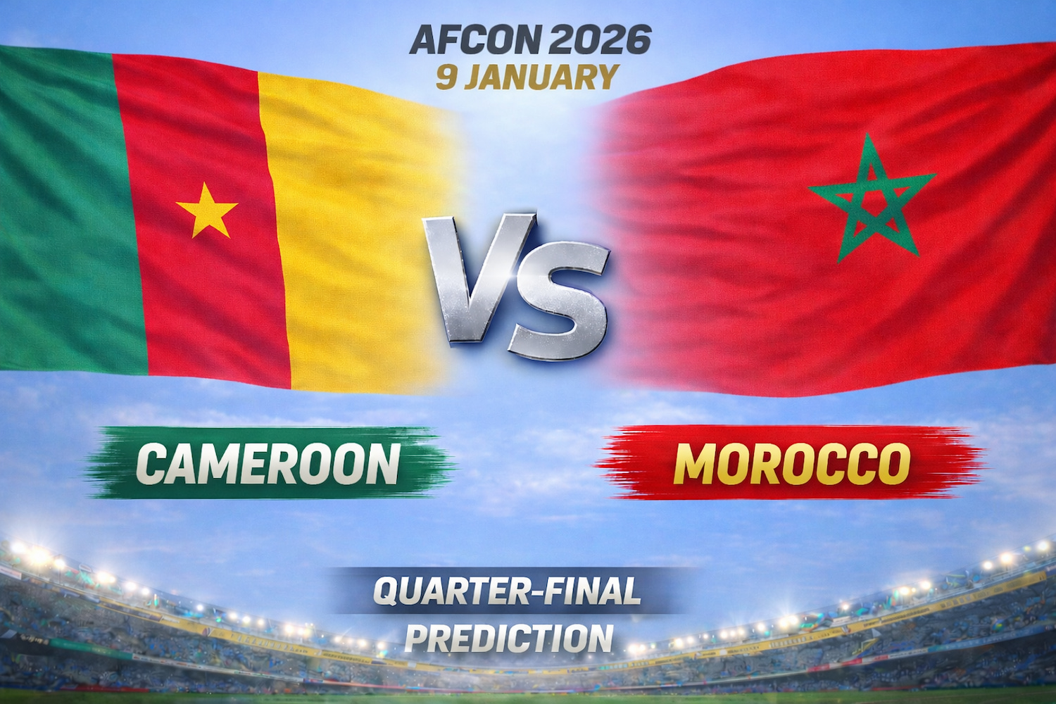 Cameroon vs Morocco Prediction: History, Form and Quarter-final Outlook