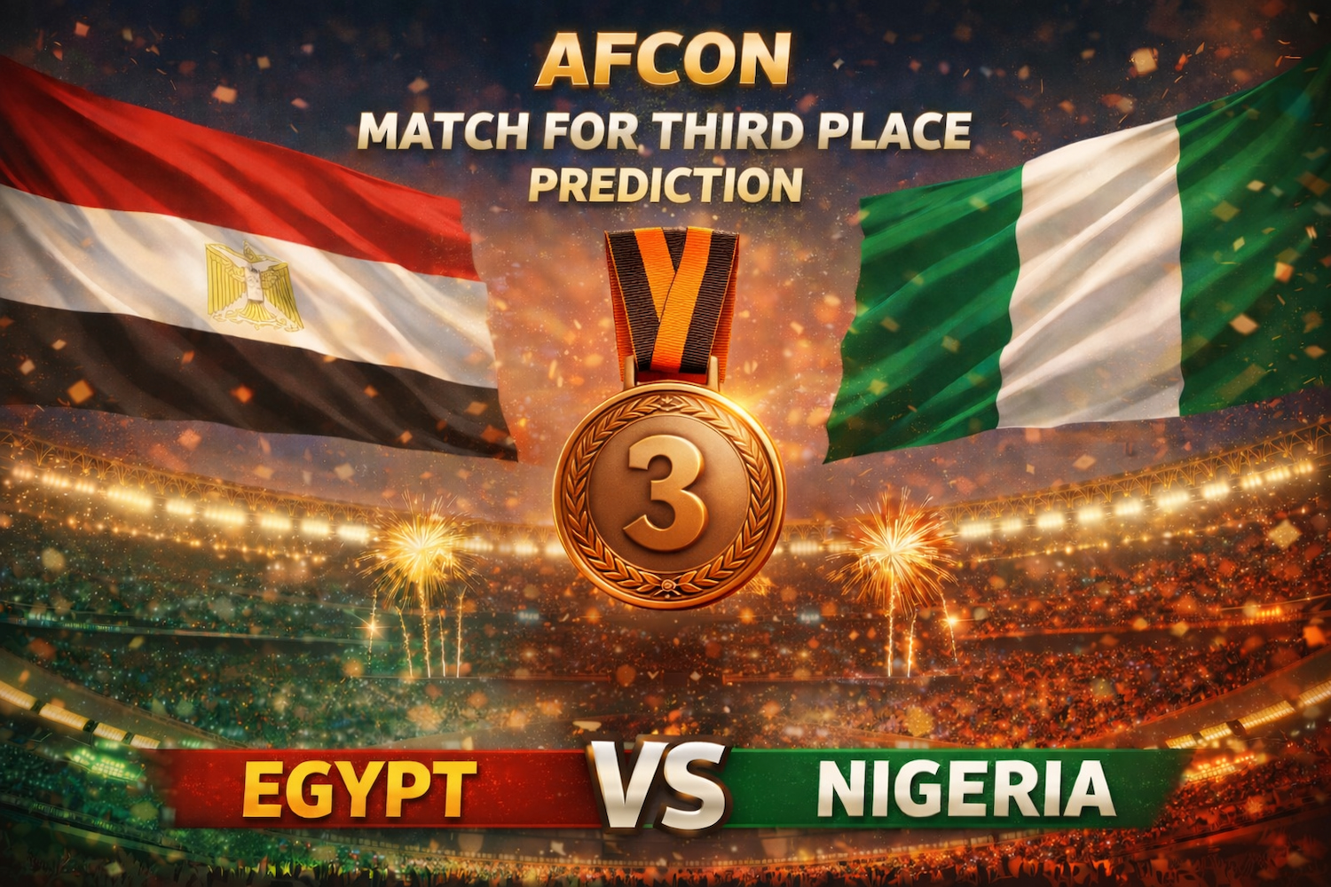 Egypt vs Nigeria Prediction: AFCON Third-Place Playoff Preview