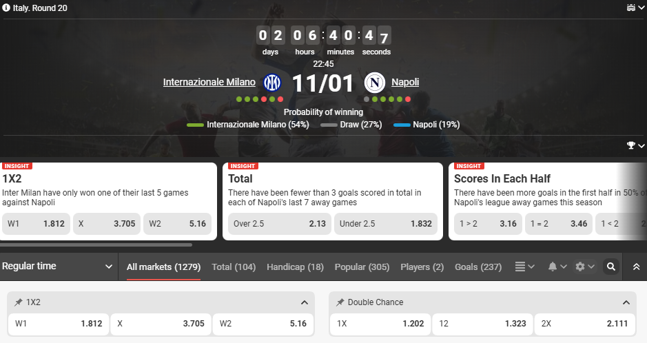 inter-napoli Inter vs Napoli Prediction: Four-Point Lead on the Line in Serie A Round 20