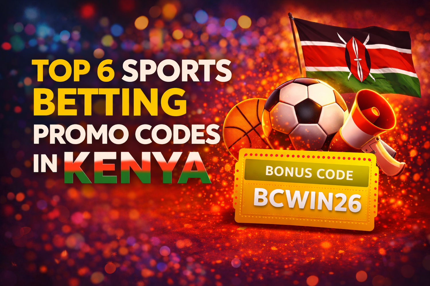 TOP 6 Sports Betting Promo Codes in Kenya 2026
